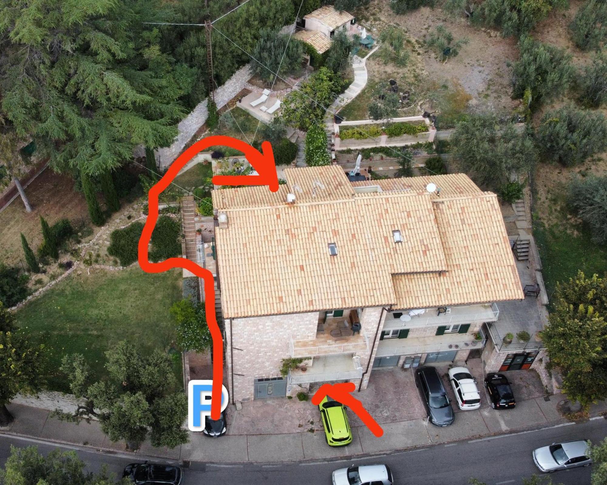 Ferienwohnung Eden House Assisi Exterior foto